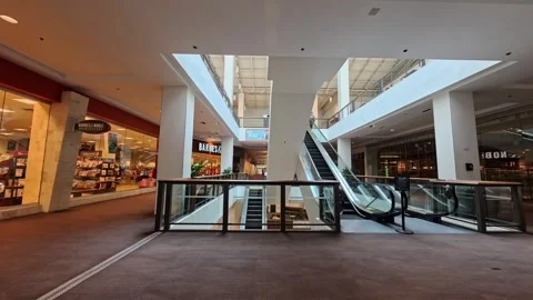 Lloyd Center Mall nearly empty Portland OR USA June 25 2025 스톡 동영상 311957652