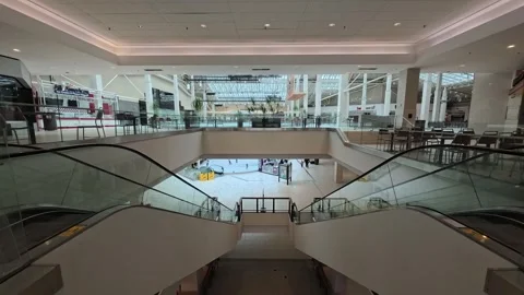 Lloyd Center Mall nearly empty Portland OR USA June 25 2025 스톡 동영상 311957735