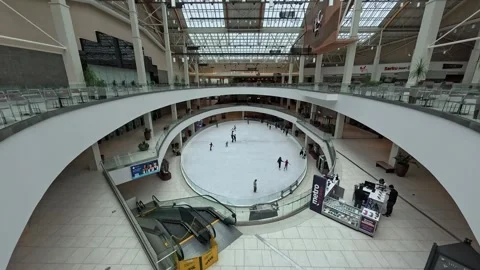 Lloyd Center Mall nearly empty Portland OR USA June 25 2025 스톡 동영상 311957736