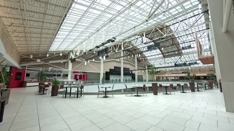 Lloyd Center Mall nearly empty Portland OR USA June 25 2025 스톡 동영상 311957746