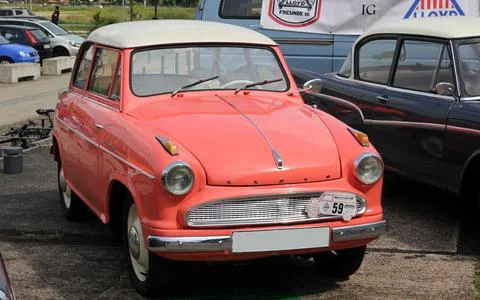 A Lloyd LP 600 limousine at an oldtimer meeting in bremen Stock Photos