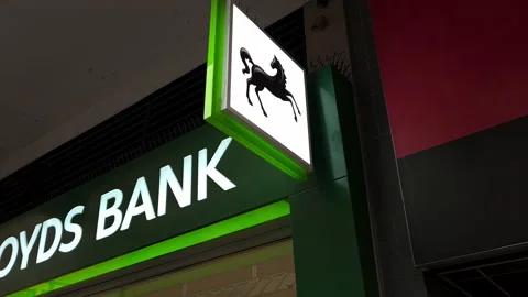 Lloyds Bank. Stock Footage 171971182