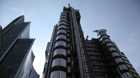 The Lloyds Building London 2 Stock Footage 47225752