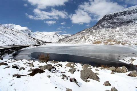Llyn ogwen Stock Photos