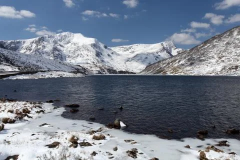 Llyn ogwen Stock Photos