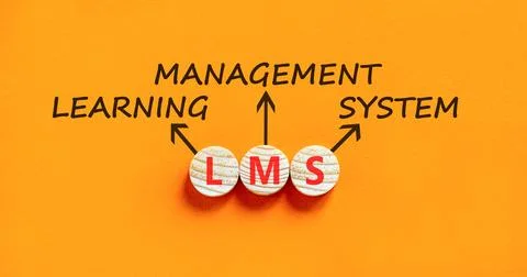 LMS learning management system symbol. Concept words LMS learning managemen.. 写真素材