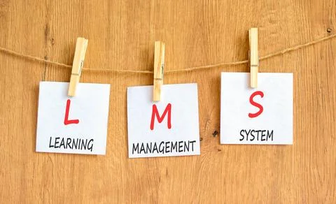 LMS learning management system symbol. Concept words LMS learning managemen.. 写真素材