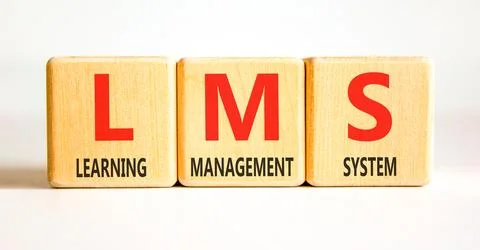 LMS learning management system symbol. Concept words LMS learning managemen.. 写真素材