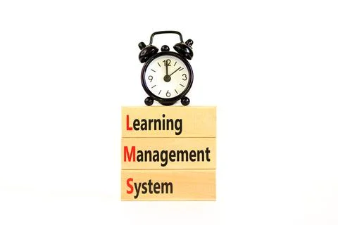 LMS learning management system symbol. Concept words LMS learning management  写真素材