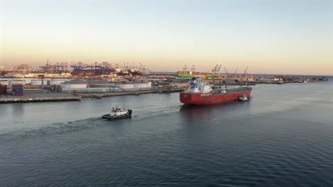 LNG Transport Ship Stock Footage 331164780