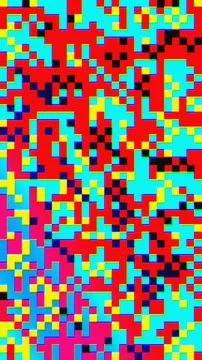 Lo-fi 8-bit retro pixel texture pattern background Stock Illustration