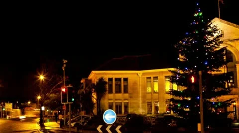 Lo light time lapse: Park Gates 3 mid 2 Stock Footage 10579567