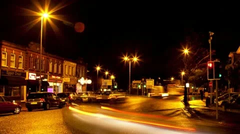 Lo light time lapse: Park Gates 3 mid 1 Stock Footage 10579570