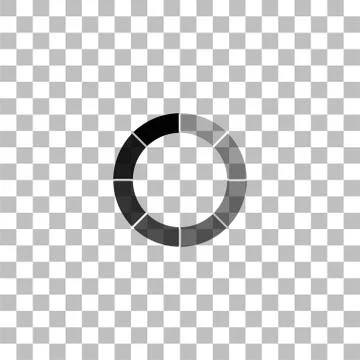 Load bar icon flat Stock Illustration