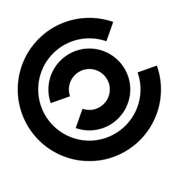 Load it is black icon . Stock Illustration