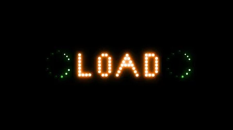 Load Logo Illustrazione stock