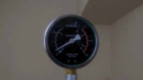 Load measurement counter Video stock 81416770