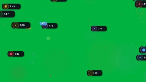 On load nodes drifting right, badges updating and paths sweeping showing data on Stock Footage 334118790