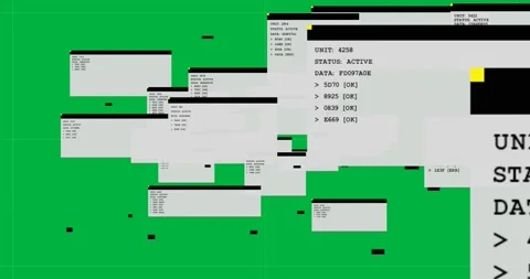 On load panels assembling and sliding on transparent canvas, forming status Stock Footage 327352775