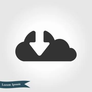 Load sign symbol. Stock Illustration