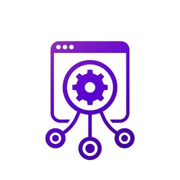 Load testing icon, performance test Stock Illustration