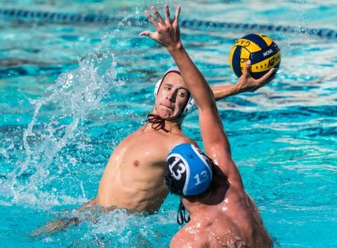 Loaded up for a powerful shot on goal. Stock Photos