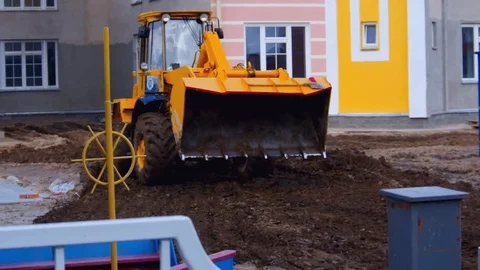 Loader On Construction Site Stock-Footage 81699032
