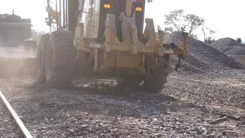 Loader excavator working Stock Footage 141626634