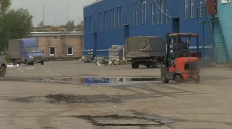 Loader Stock Footage