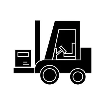 Loader  icon, vector illustration, sign on isolated background Stock Illustration