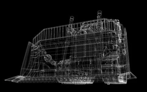 Loader Stock Illustration