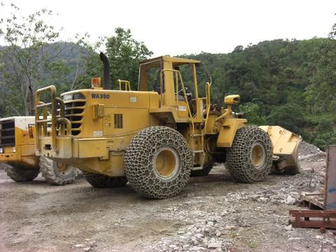 Loader machine Stock Photos