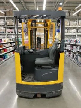 Loader in the mall Stock Photos