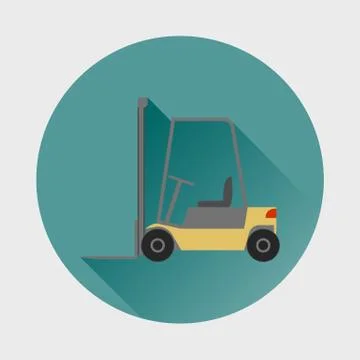 Loader vector icon. Stock Illustration