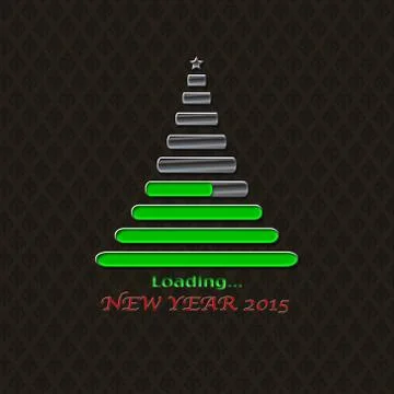 Loading 2015. Stock Illustration