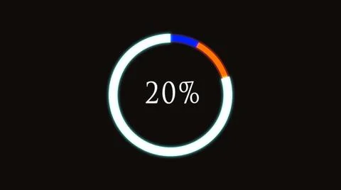 Loading 2D Element Illustrazione stock