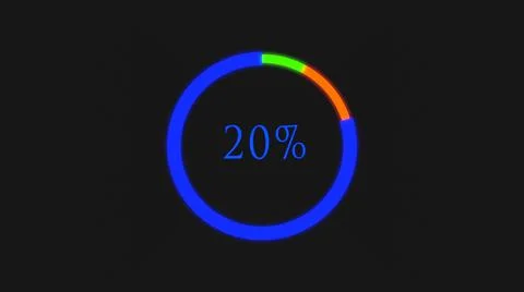 Loading 2D Element Illustrazione stock