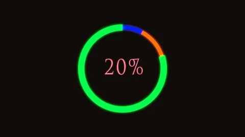 Loading 2D Element Illustrazione stock