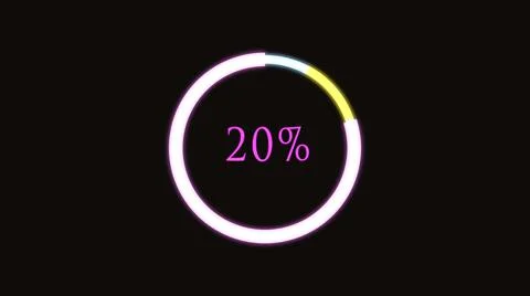 Loading 2D Element Illustrazione stock