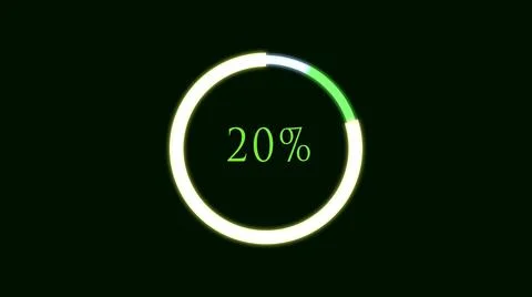 Loading 2D Element Illustrazione stock
