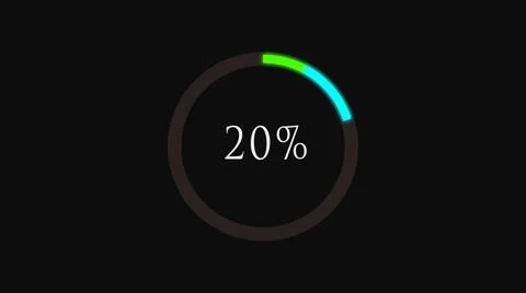 Loading 2D Element Illustrazione stock