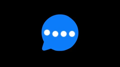 Loading 4 dots looping progress animation on massage bauble. Stock-Footage 334664024