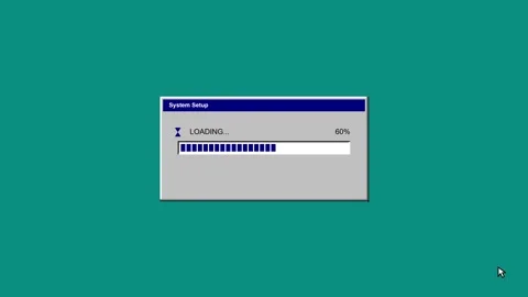 Loading 8 bit retro (22) Stock Footage 346872978