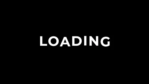 Loading advertisement promo text animation video. High-quality 4K footage Stock Footage 295778626