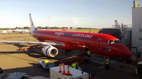 Loading the aircraft.mp4 Stock Footage 10589074