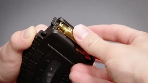 Loading ammo Stock Footage 132291253