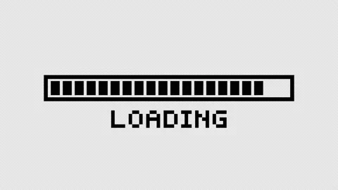 Loading and buffering bar animation. | Stock Video | Pond5