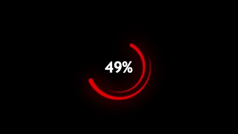 Loading And Buffering Icon Animation.Please wait for a while as it is uploa.. Stock Footage 307977206