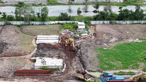 Loading and unloading activities from tr... | Stock Video | Pond5
