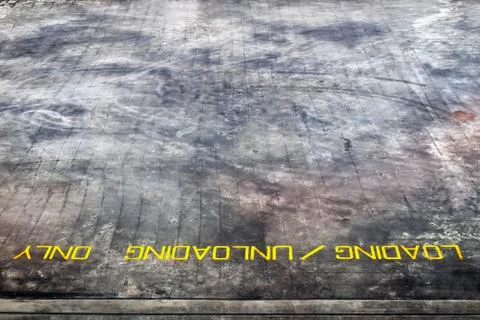 Loading and unloading bay Stock Photos